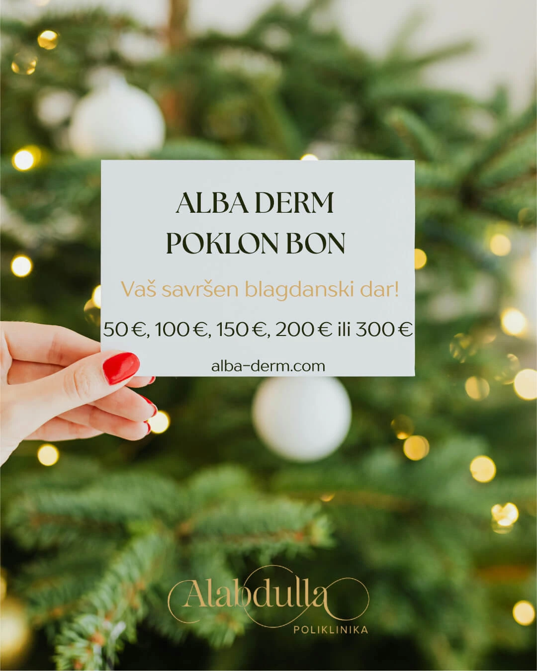 poklon bon - alba-derm